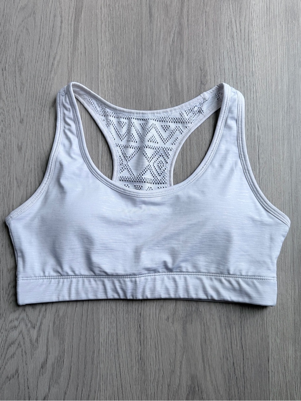ZYIA Bomber Bra - White (M) - Picture 3 of 5